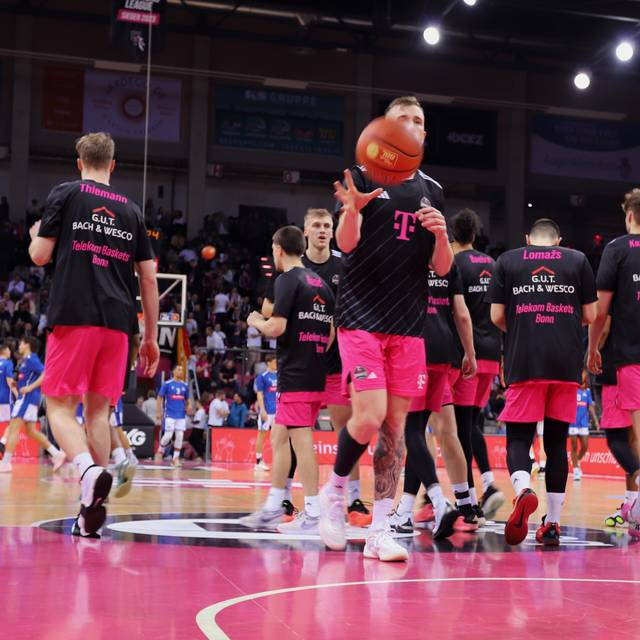 Baskets Team vor dem Spiel 2025 Bundesliga