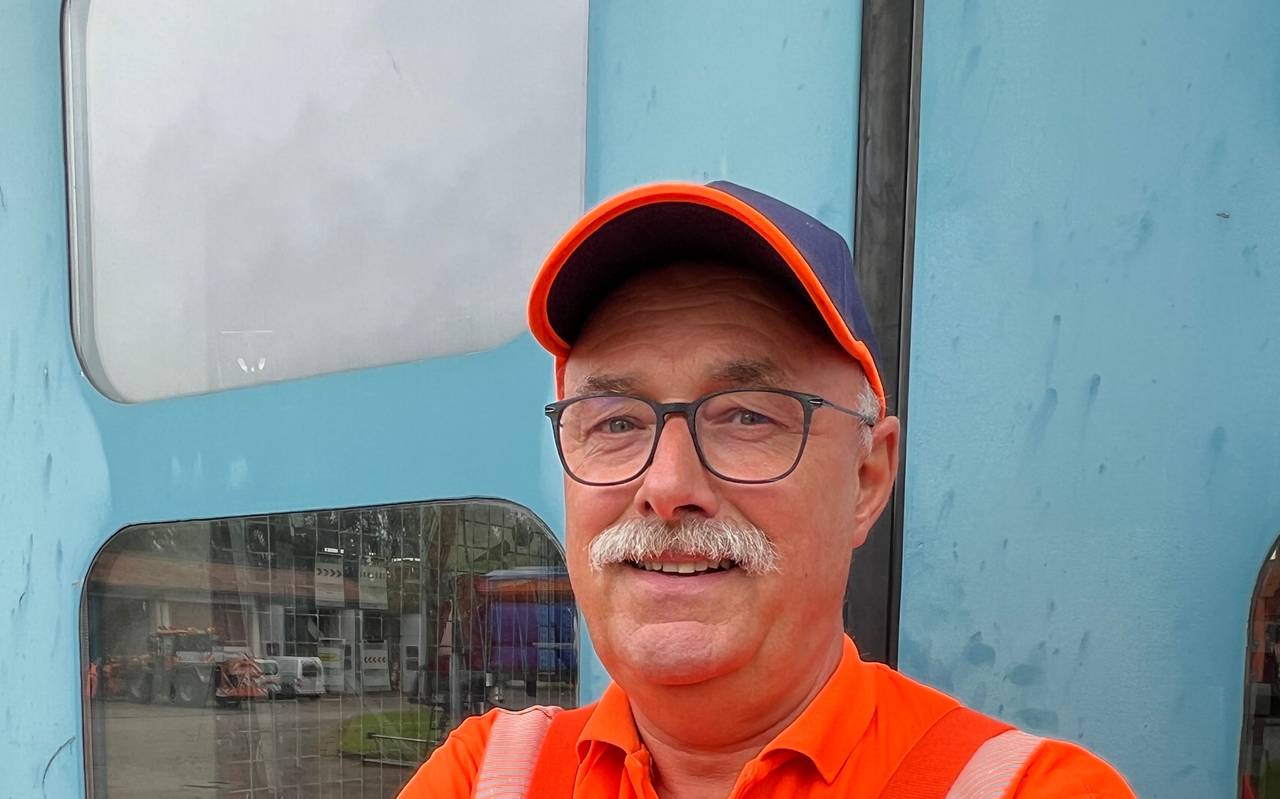 Straßenwärter Ludger Bruns von der Autobahn GmbH