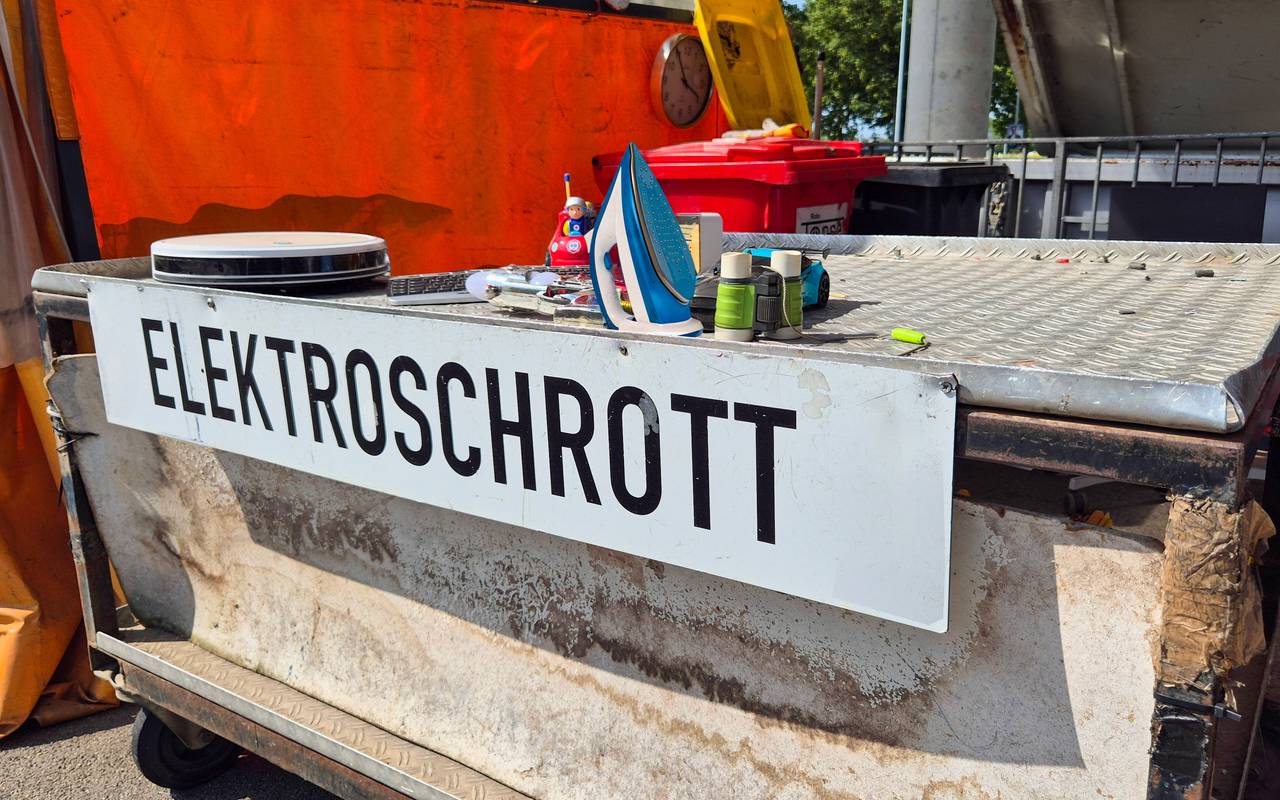 Elektroschrott gehört nicht in den Restmüll