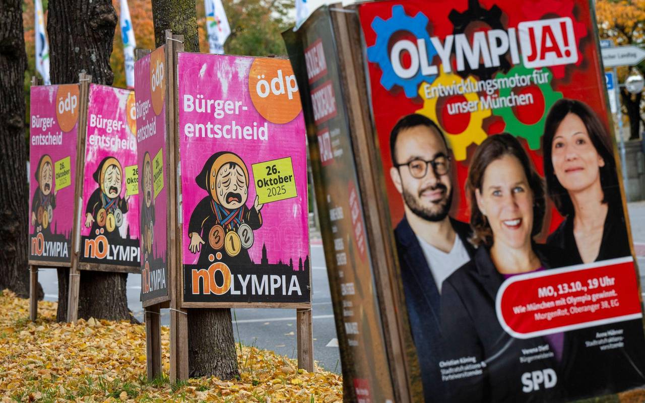 Plakate zur Olympia Bewerbung Münchens