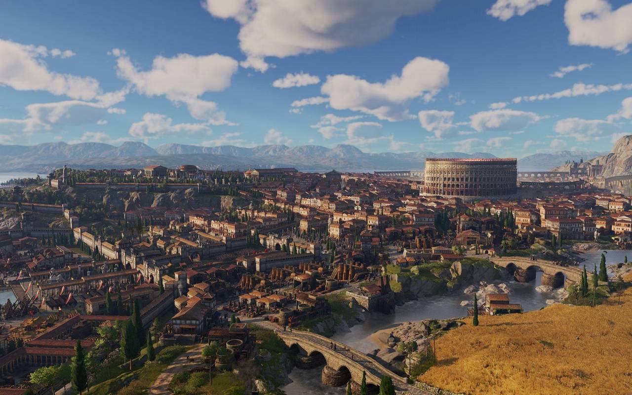 Screenshot vom Spiel «Anno 117: Pax Romana»