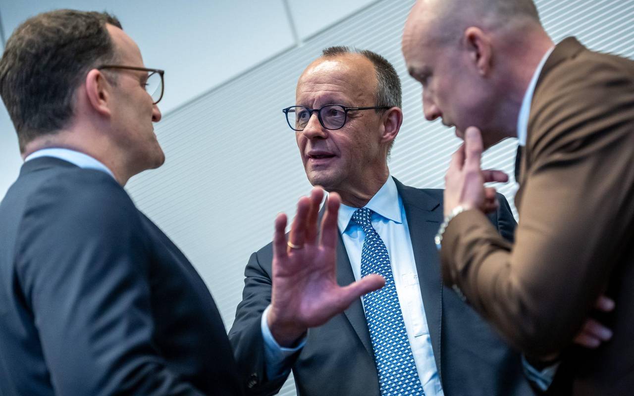 Fraktionssitzung im Bundestag