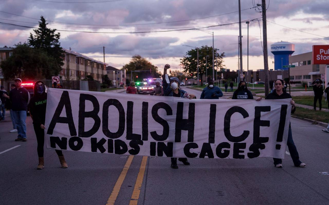 Proteste in den USA - Broadview