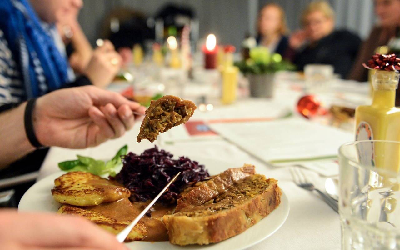 Veganes Weihnachtsessen