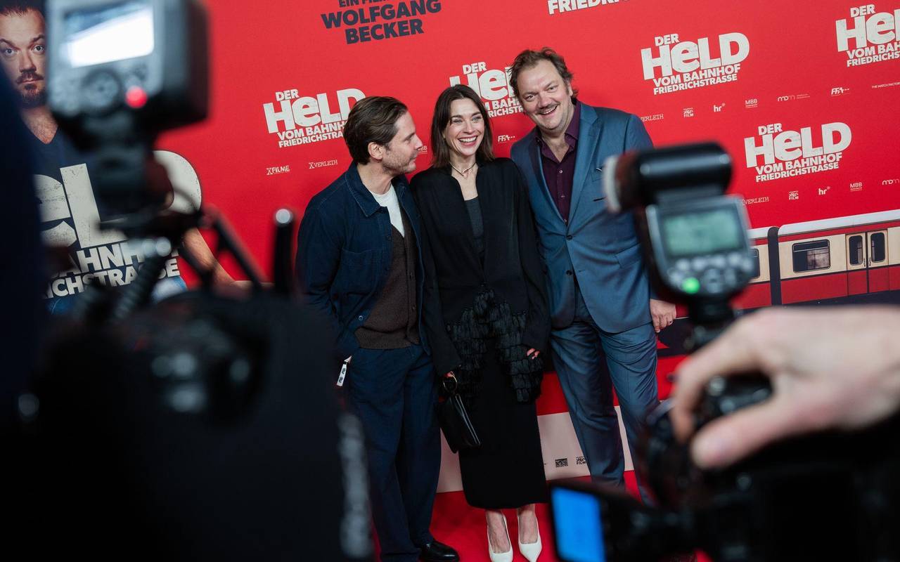 Filmpremiere "Der Held vom Bahnhof Friedrichstraße"