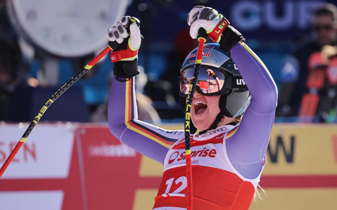 St. Moritz Weltcup Abfahrt