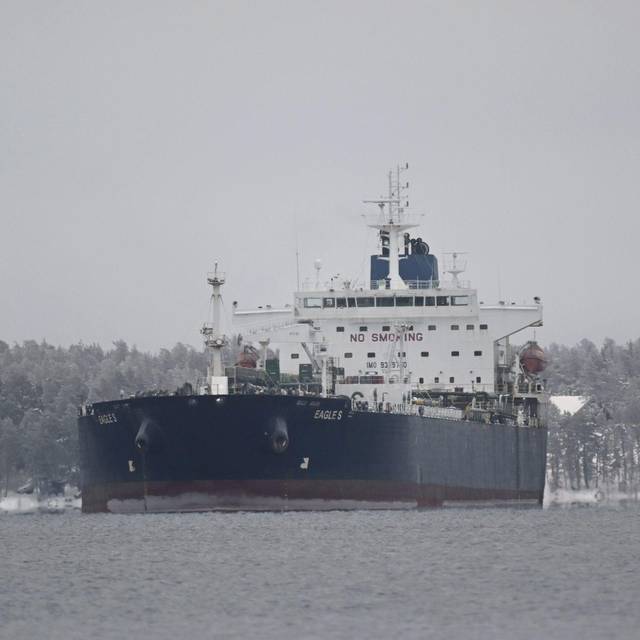 Beschlagnahmter Tanker