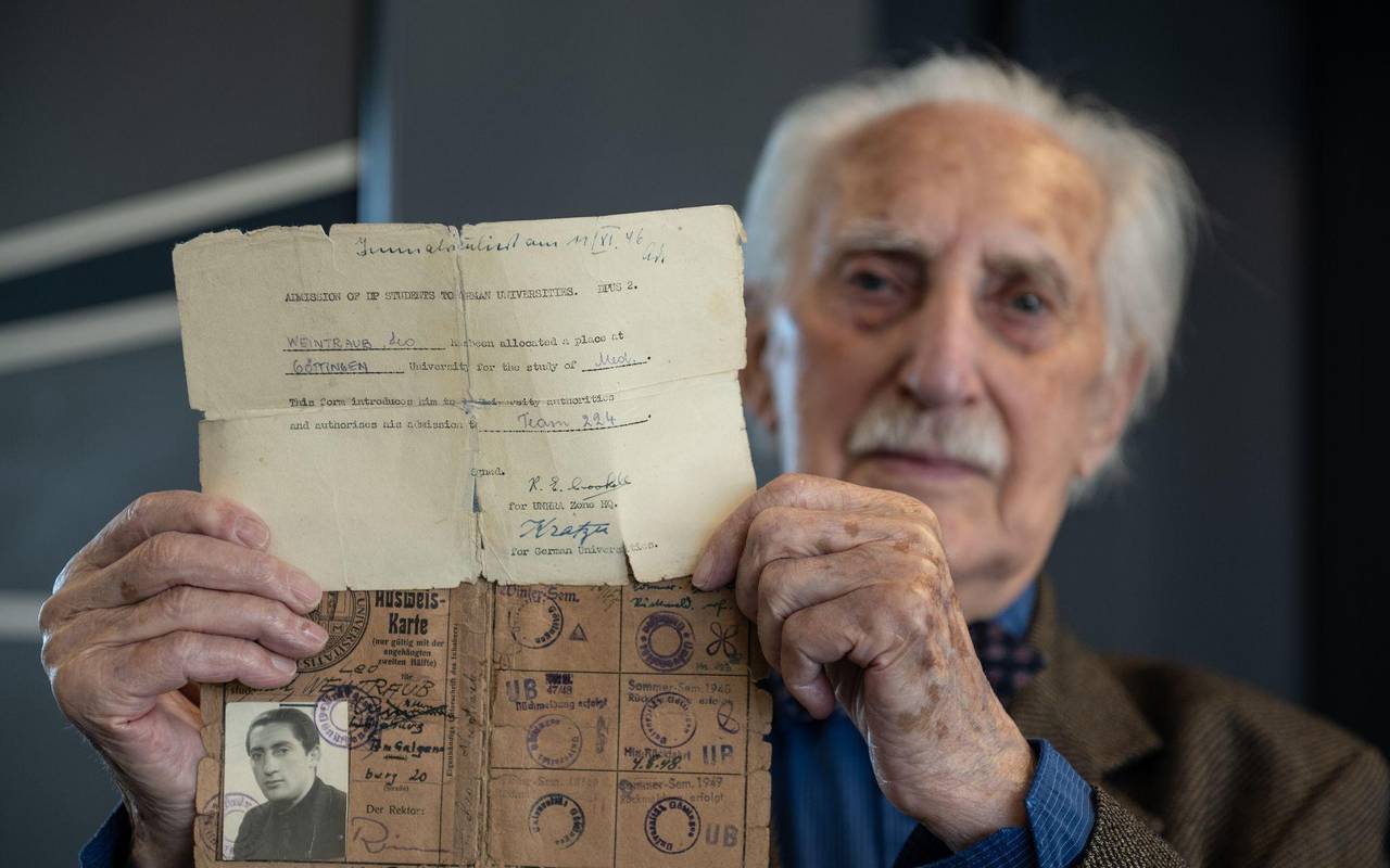 Holocaust-Überlebender Leon Weintraub