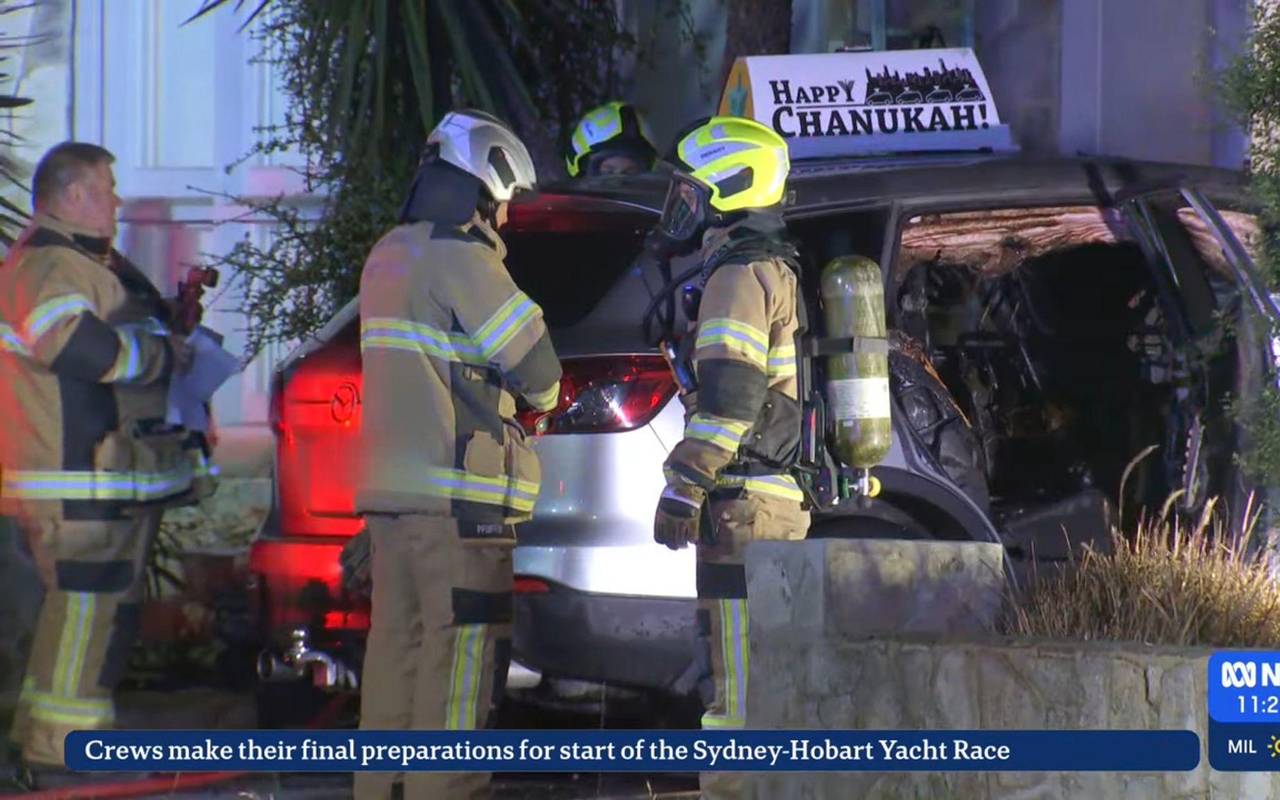 Brandanschlag auf Auto eines Rabbiners in Melbourne