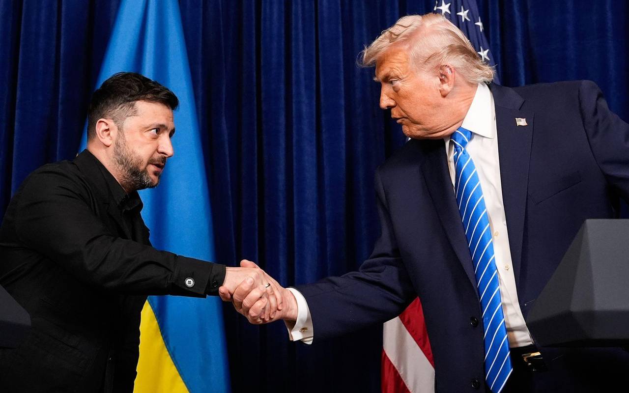 US-Präsident Trump empfängt Präsident Selenskyj in Florida