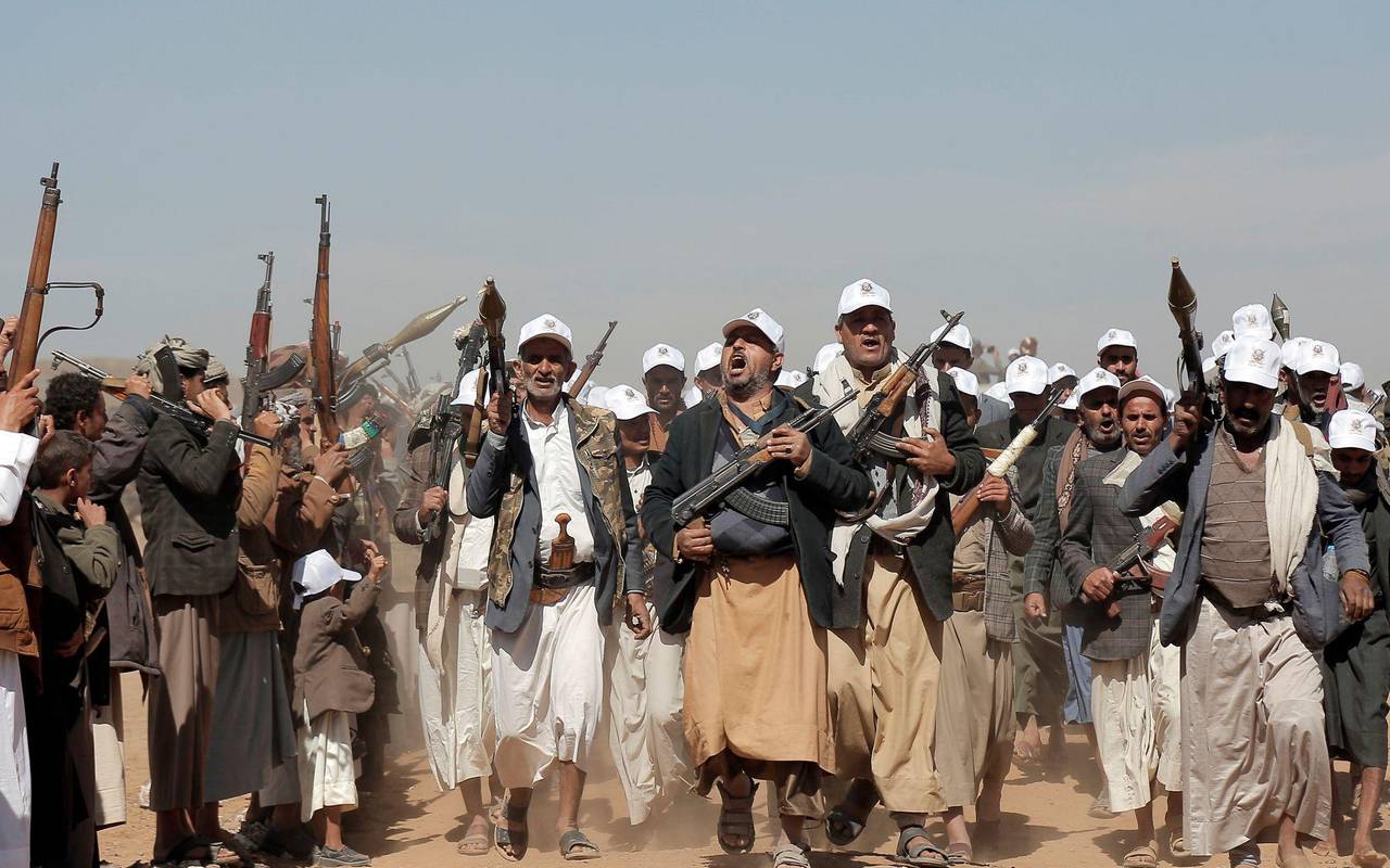 Huthi-Kämpfer im Jemen