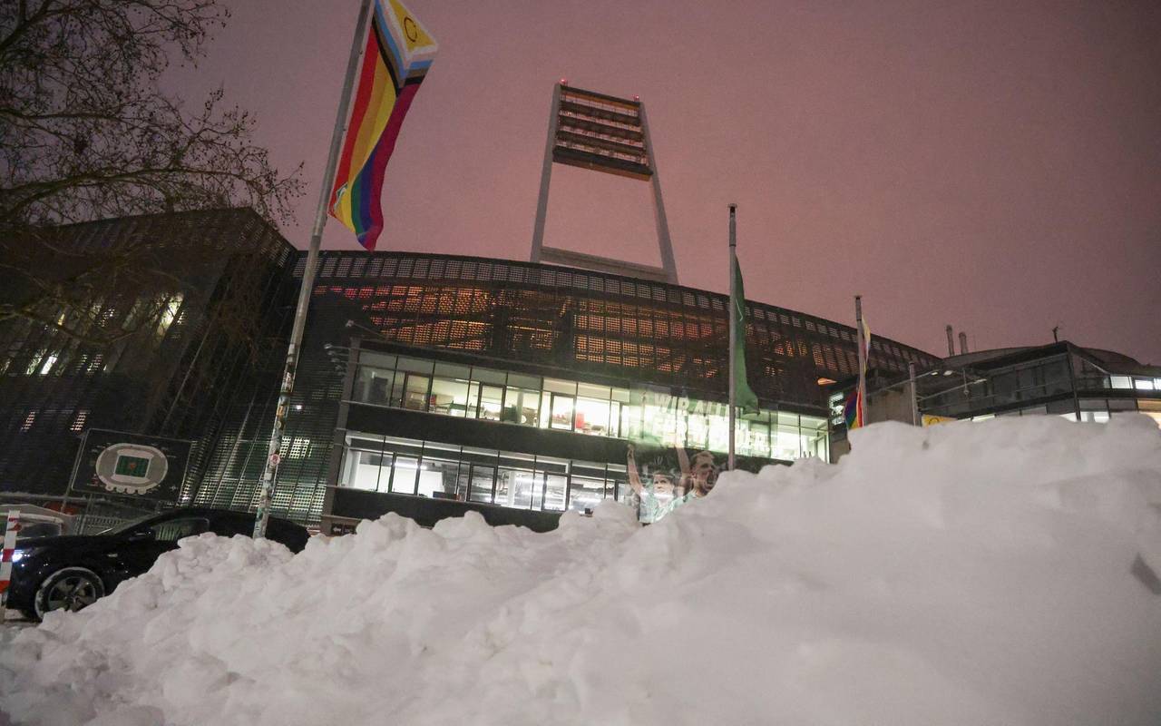 Winterwetter - Sturmtief Elli - Bremen