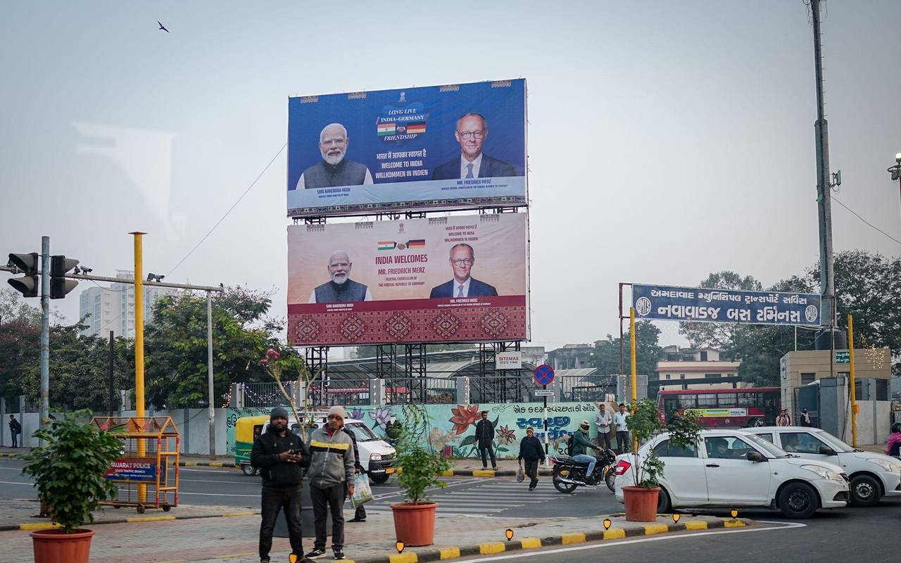 Bundeskanzler Merz in Indien