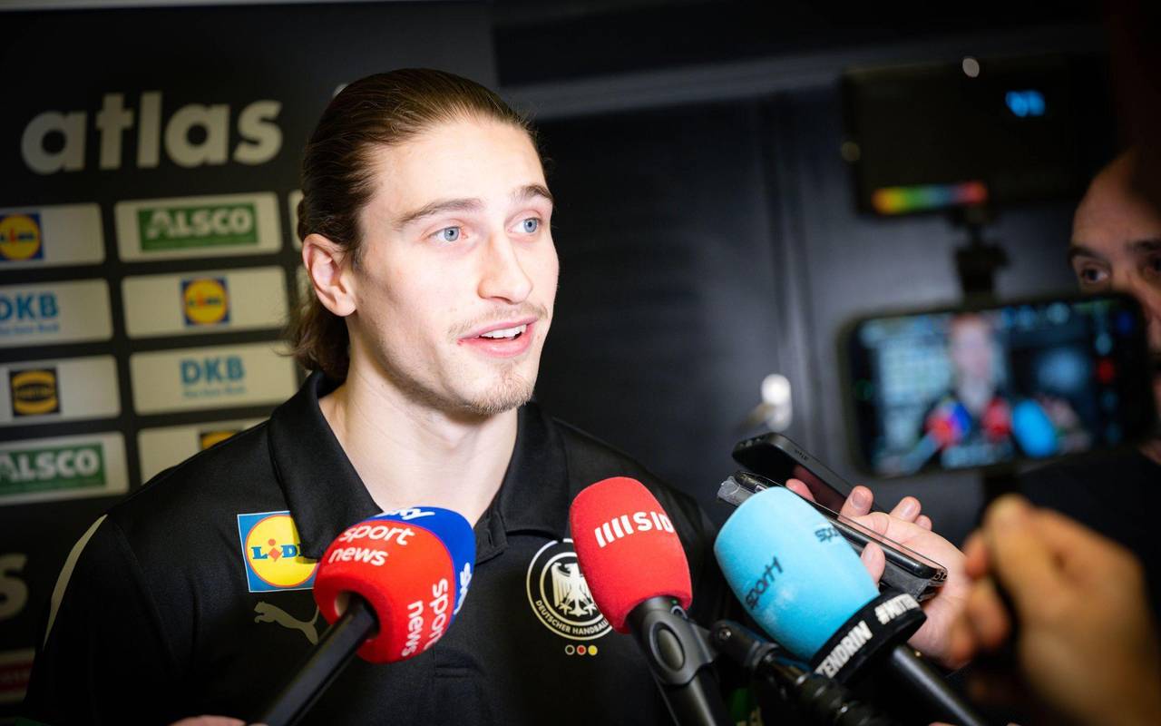 Handball EM - Pressekonferenz des DHB-Teams