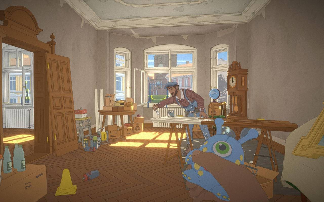 Screenshot vom Spiel «The Berlin Apartment»