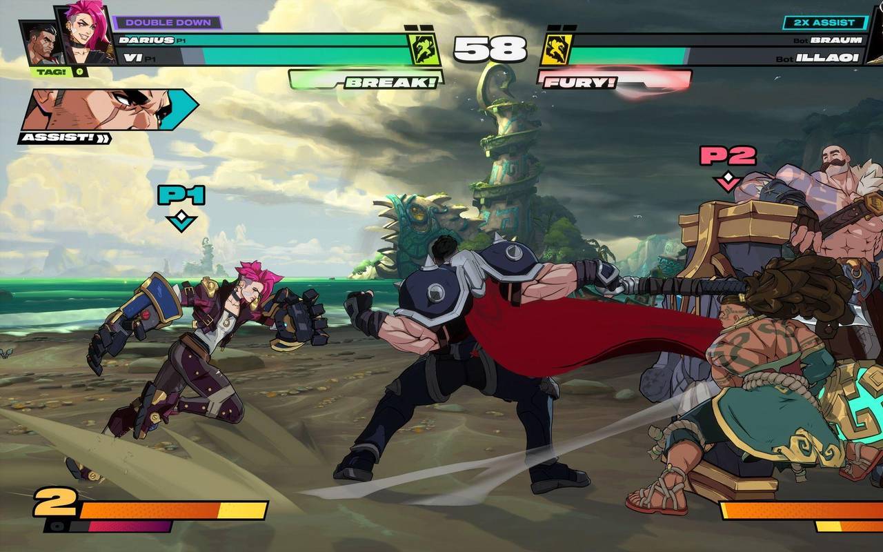 Screenshot vom Spiel «2XKO»