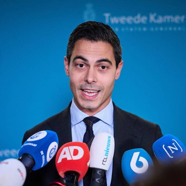 Rob Jetten, Fraktionschef der Partei Demokraten '66