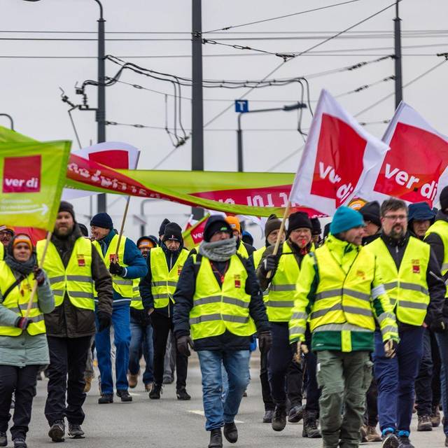 Verdi-Warnstreiks im Nahverkehr – Brandenburg