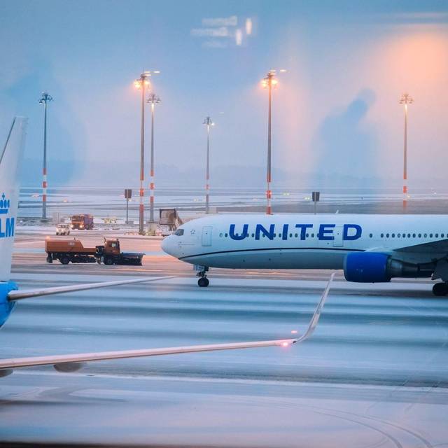 Winterwetter - Flughafen Berlin/Brandenburg