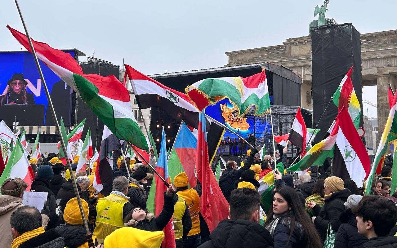 Demonstration für Freiheit im Iran