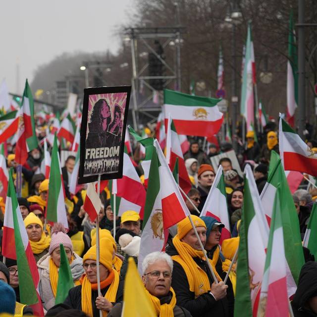 Demonstration für Freiheit im Iran