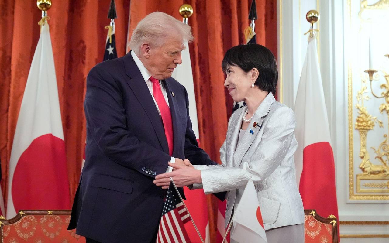 US-Präsident Trump in Japan