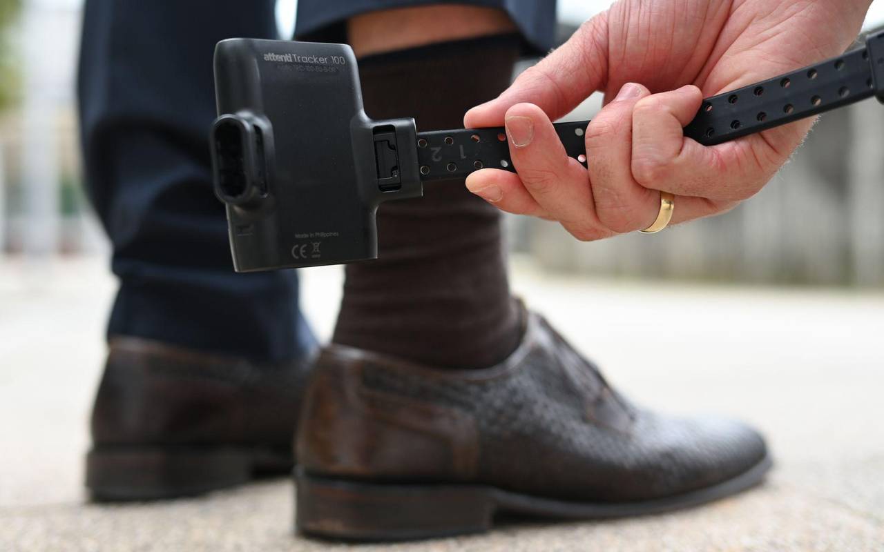 Elektronische Fußfessel