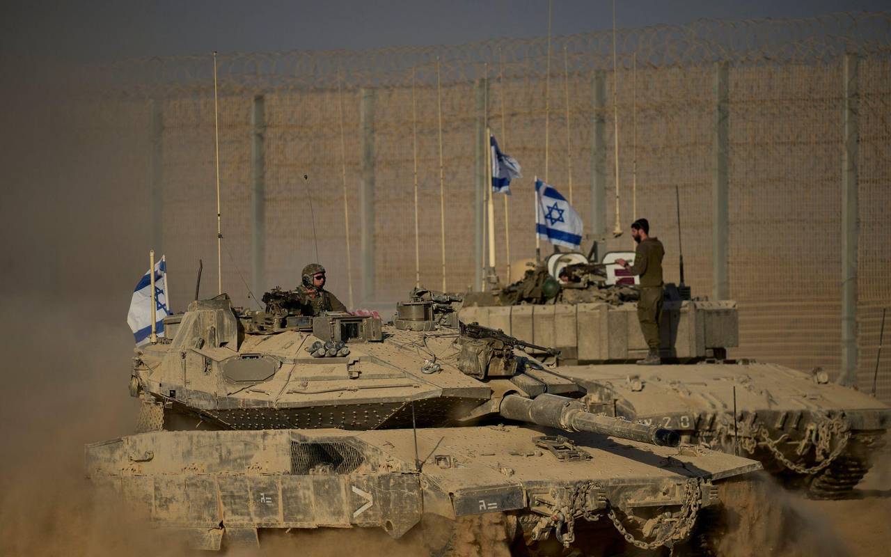 Nahostkonflikt - Grenze zwischen Israel und Gaza