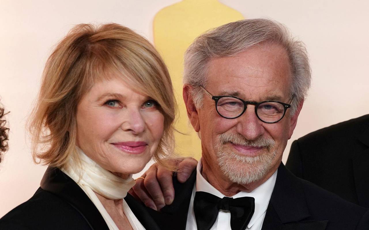 Steven Spielberg und Cate Capshaw