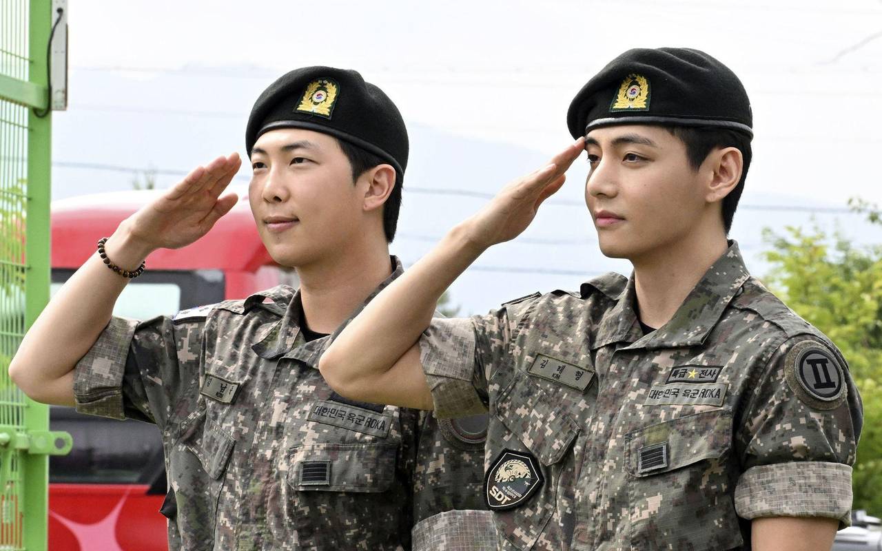 BTS-Mitglieder aus dem Militärdienst entlassen