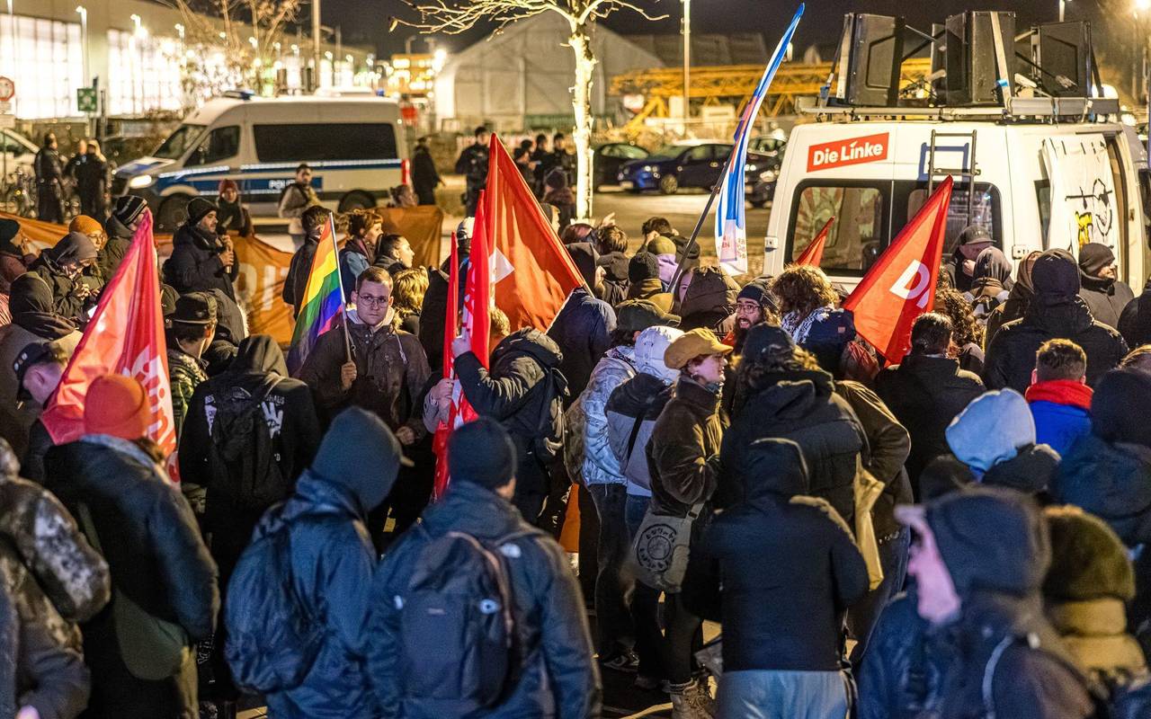 Demonstration gegen rechte Gewalt in Cottbus