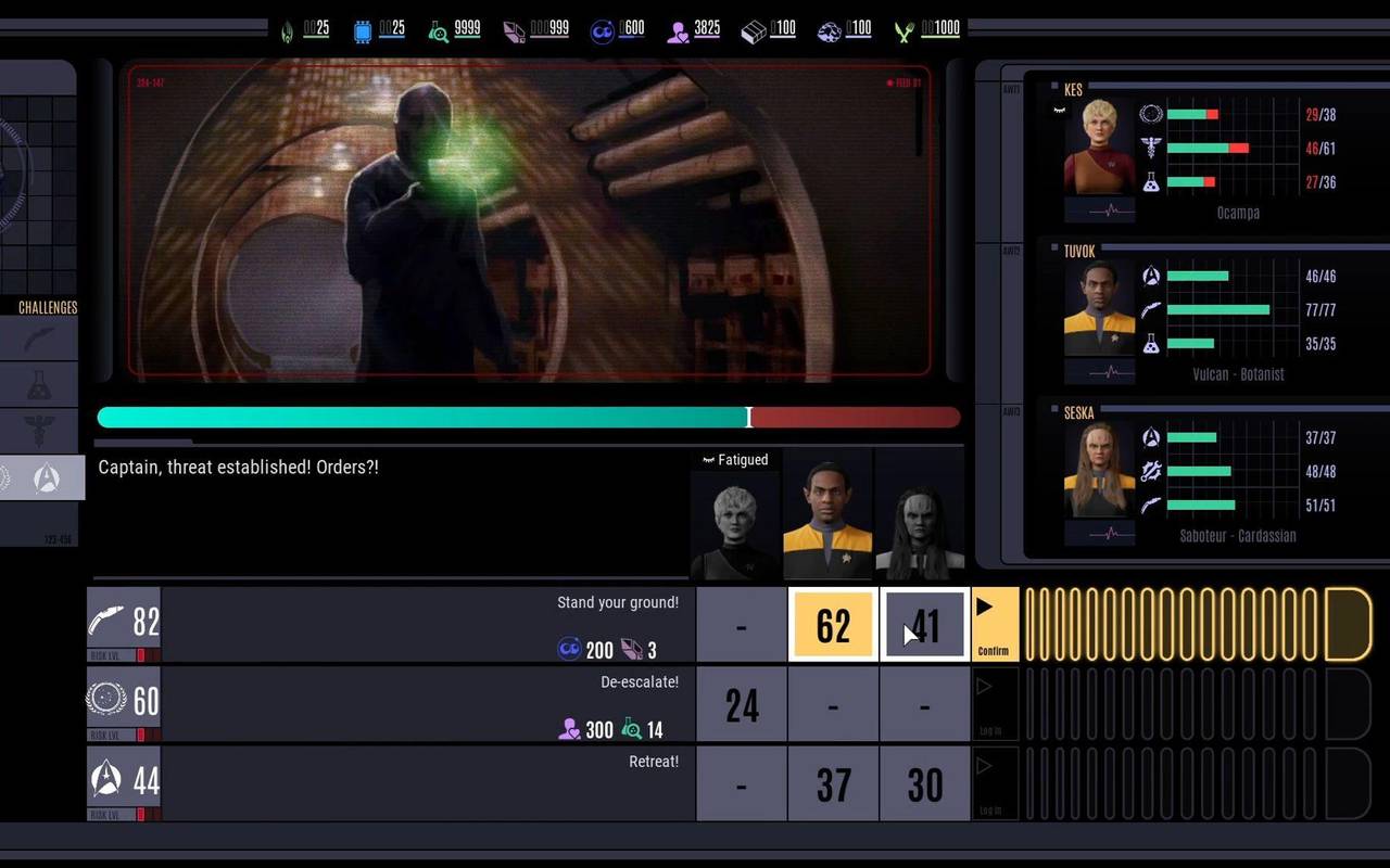 Screenshot vom Spiel «Star Trek: Voyager - Across the Unknown»
