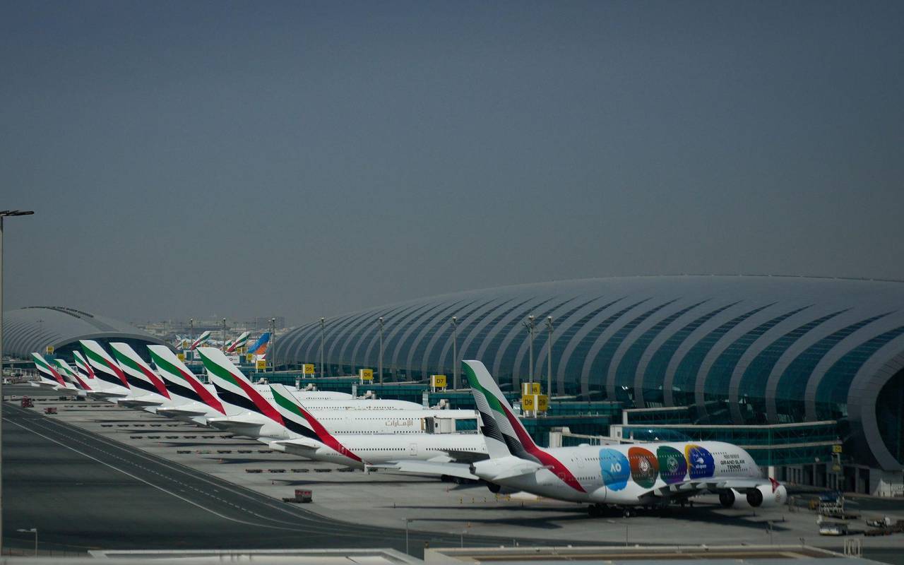 Angriff auf den Iran - Flughafen in Dubai