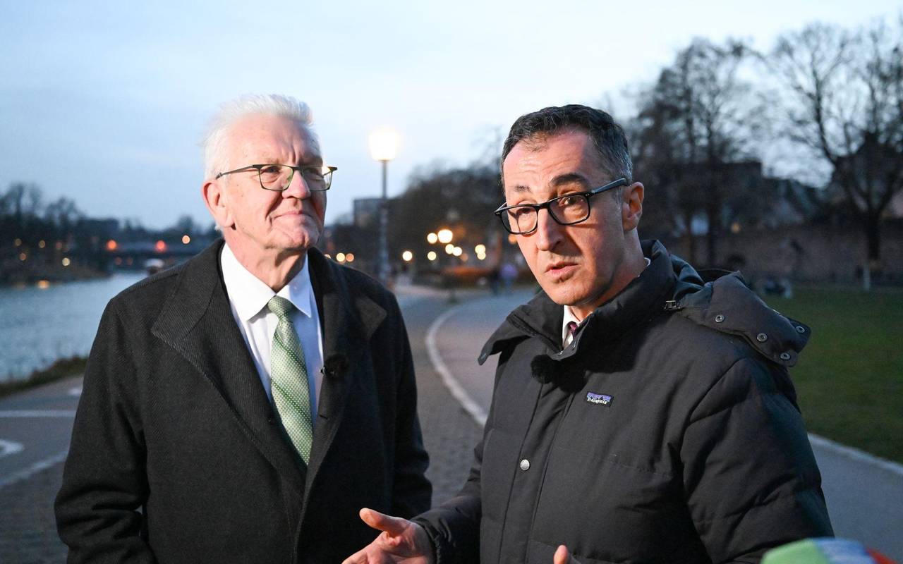 Wahlkampfabschluss des Grünen-Spitzenkandidaten Cem Özdemir