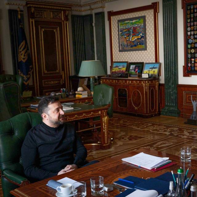 Ukraine-Krieg - Sean Penn trifft Selenskyj in Kiew