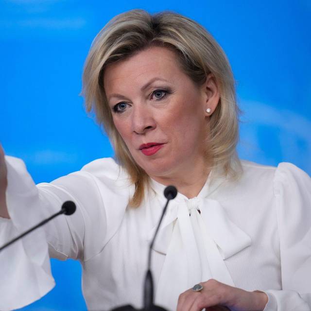 Außenamtssprecherin Maria Sacharowa