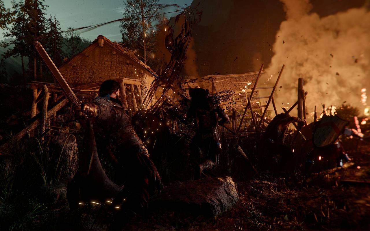 Screenshot aus dem Spiel «Crimson Desert»