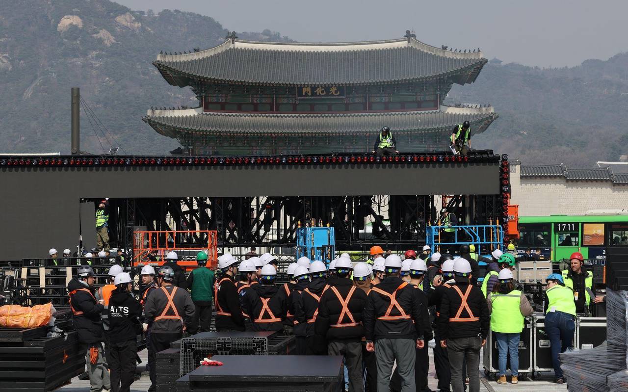 Vor Comeback-Konzert von BTS