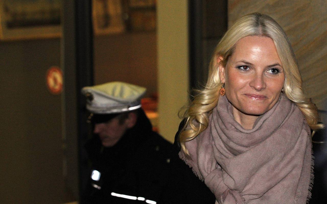 Kronprinzessin Mette-Marit in Frankfurt