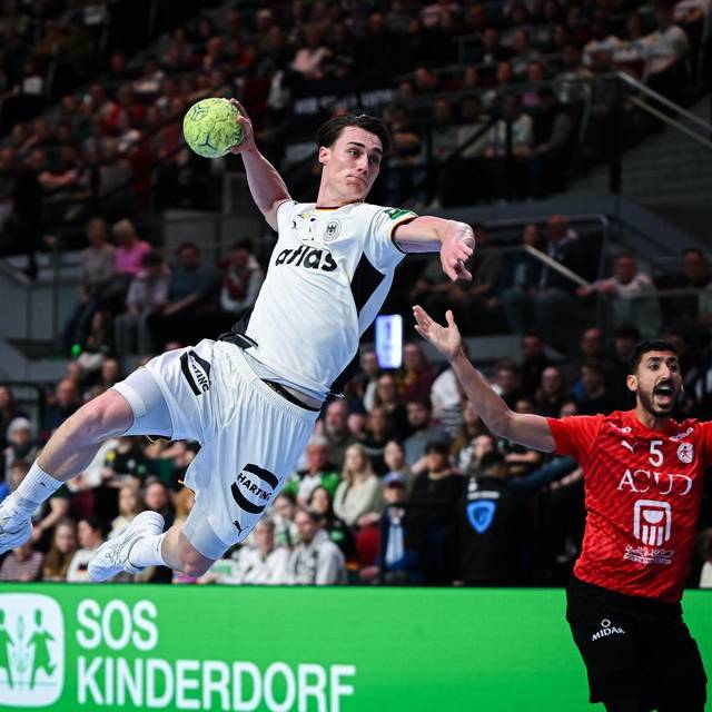 Handball, Männer: Deutschland - Ägypten