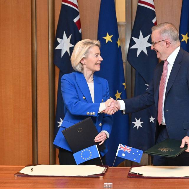 Freihandelsabkommen EU Australien