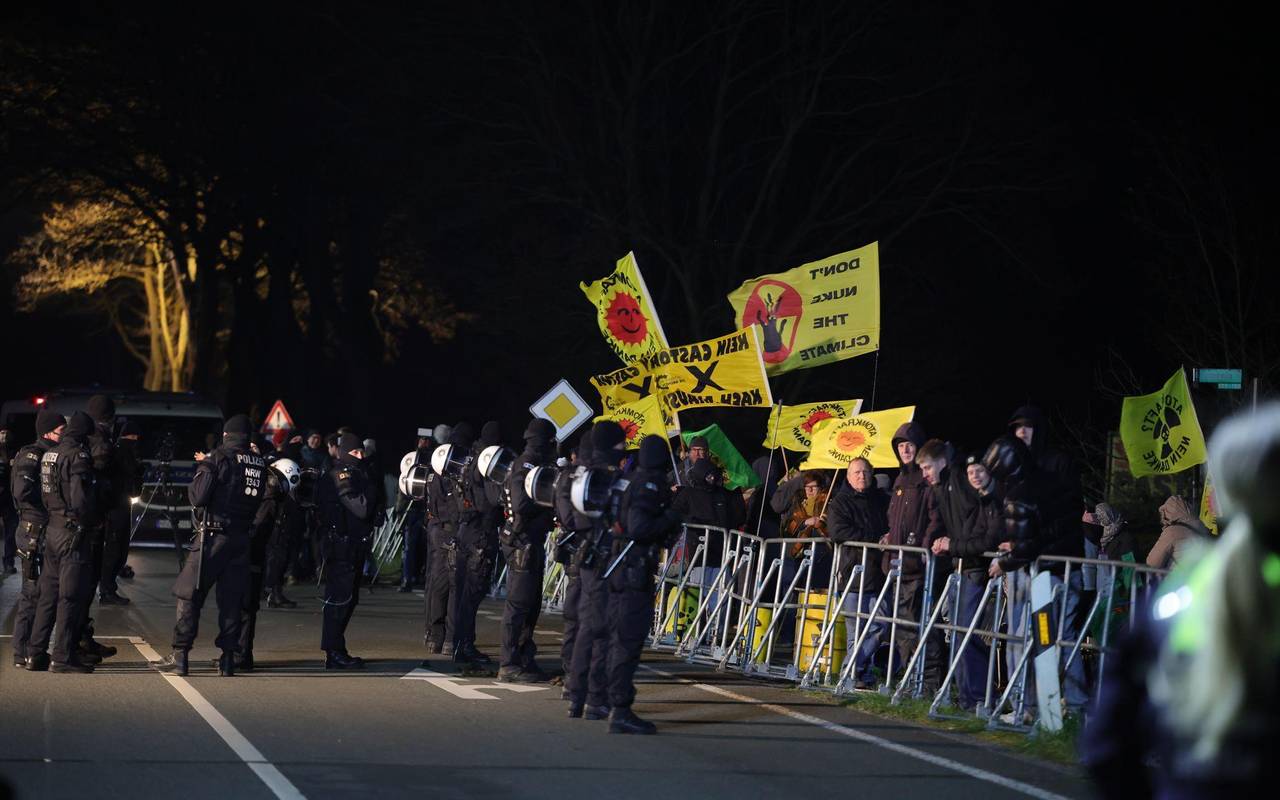 Castor-Transporte in Nordrhein-Westfalen