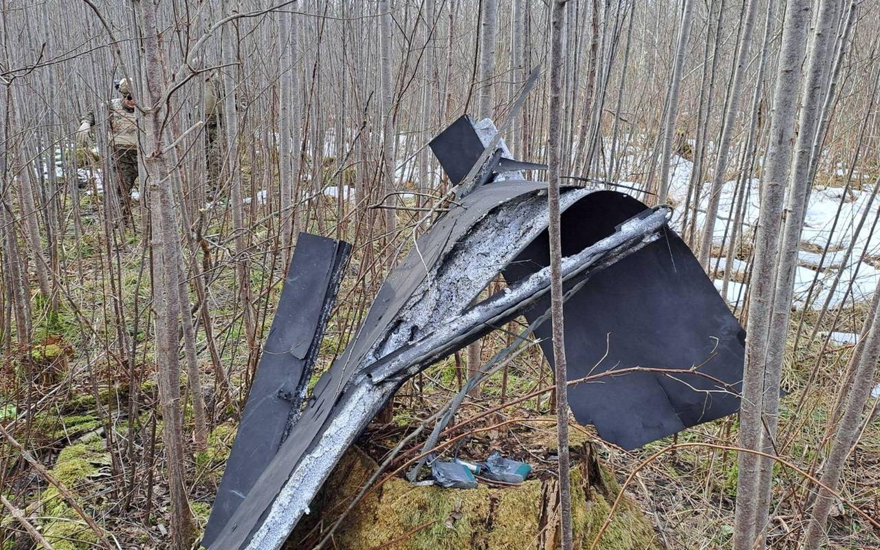Drohne stürzt in Lettland ab