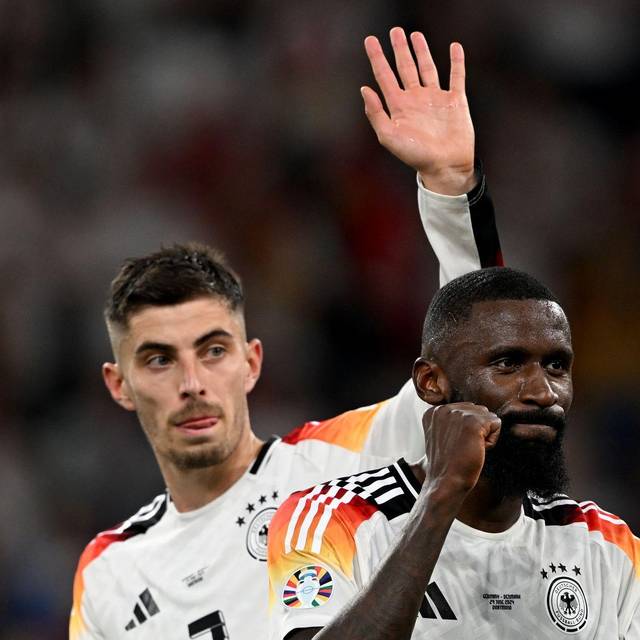 Kai Havertz und Antonio Rüdiger