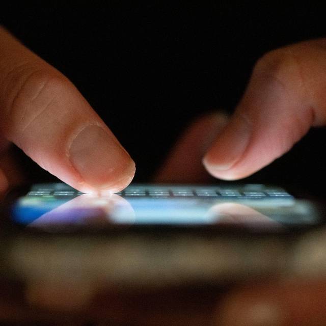 Illustration - Smartphone-Nutzung