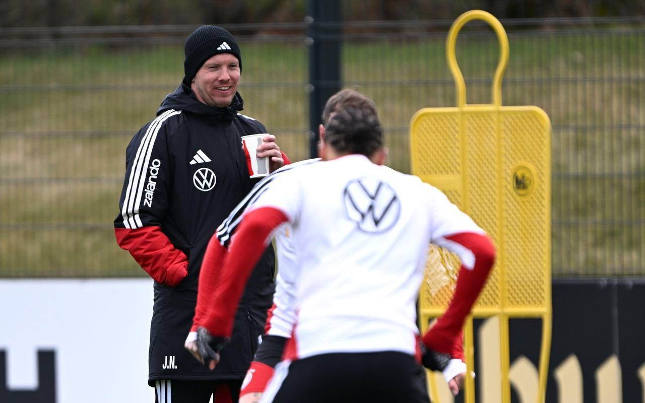 Abschlusstraining Nationalmannschaft