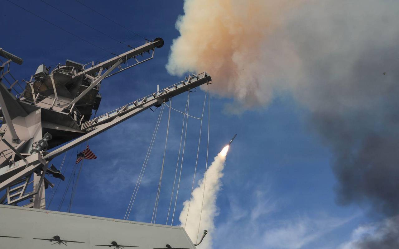 Iran-Krieg - Lenkwaffenzerstörer USS Thomas Hudner