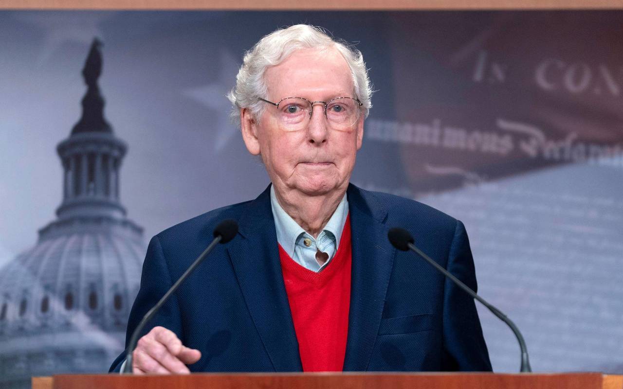 US-Senator und Republikaner Mitch McConnell (Archivbild)