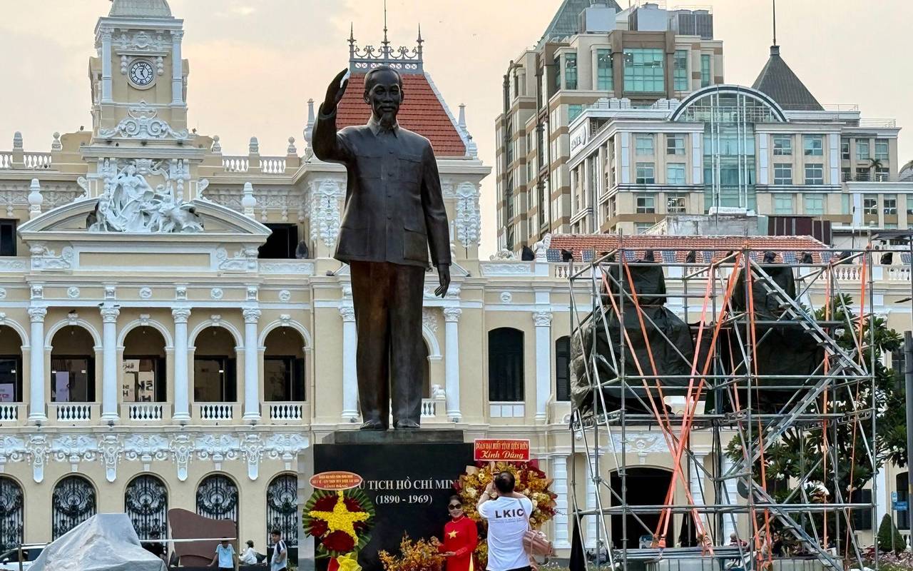 Statue von Ho Chi Minh