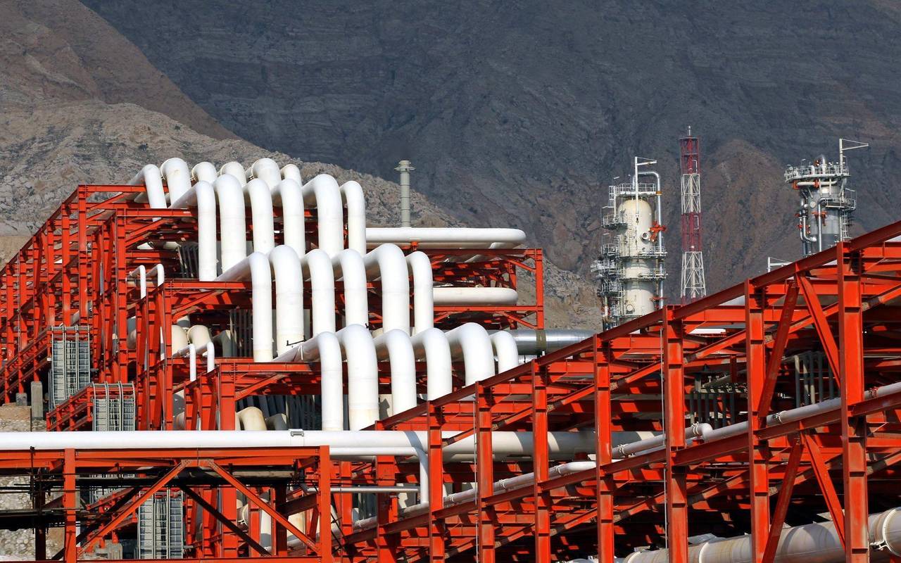 South Pars Gasfeld im Iran